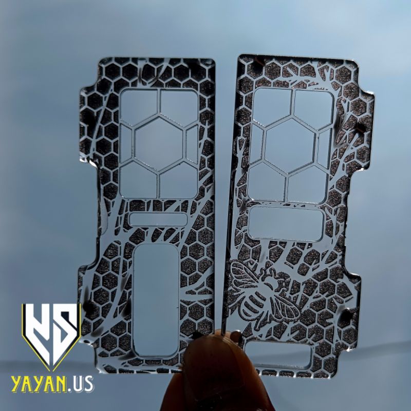 

kill like HONEYCOMB Panel Acrylic Clear Motif