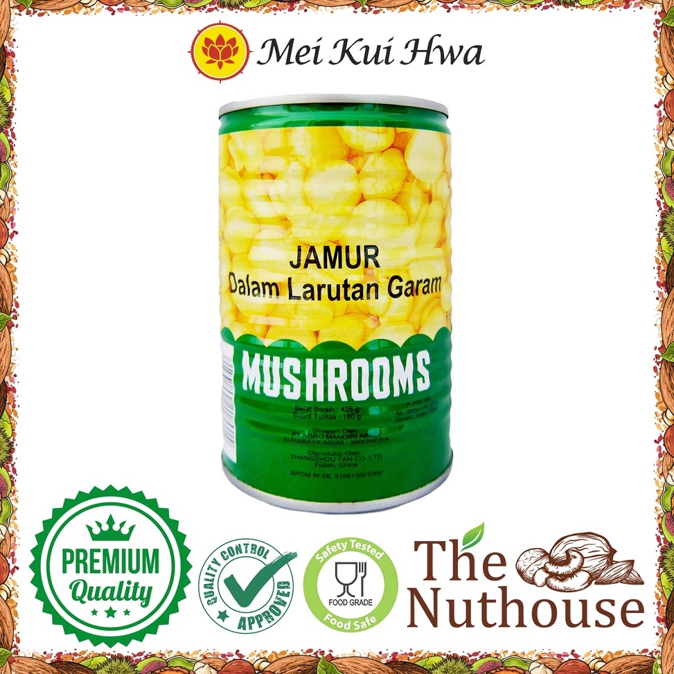 

Prioritas Mei Kui Hwa Champignons Mushroom Jamur Kancing Moku 425gr