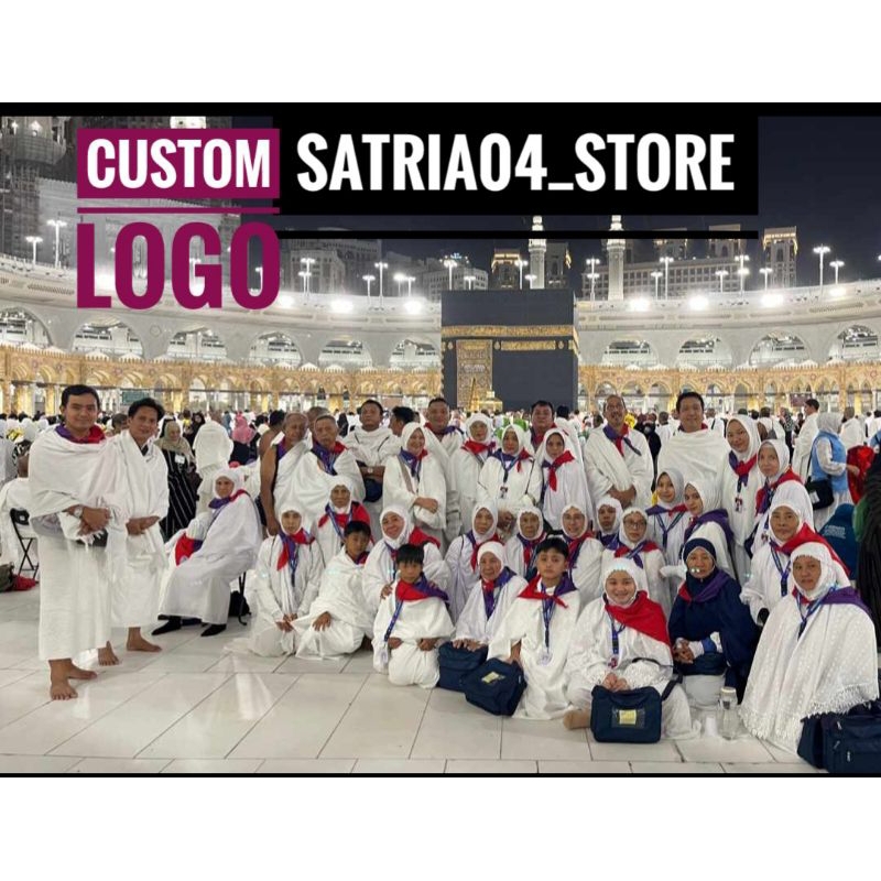 SLAYER SEGITIGA UMROH/Bandana custom logo/Slayer sablon/syal custom logo