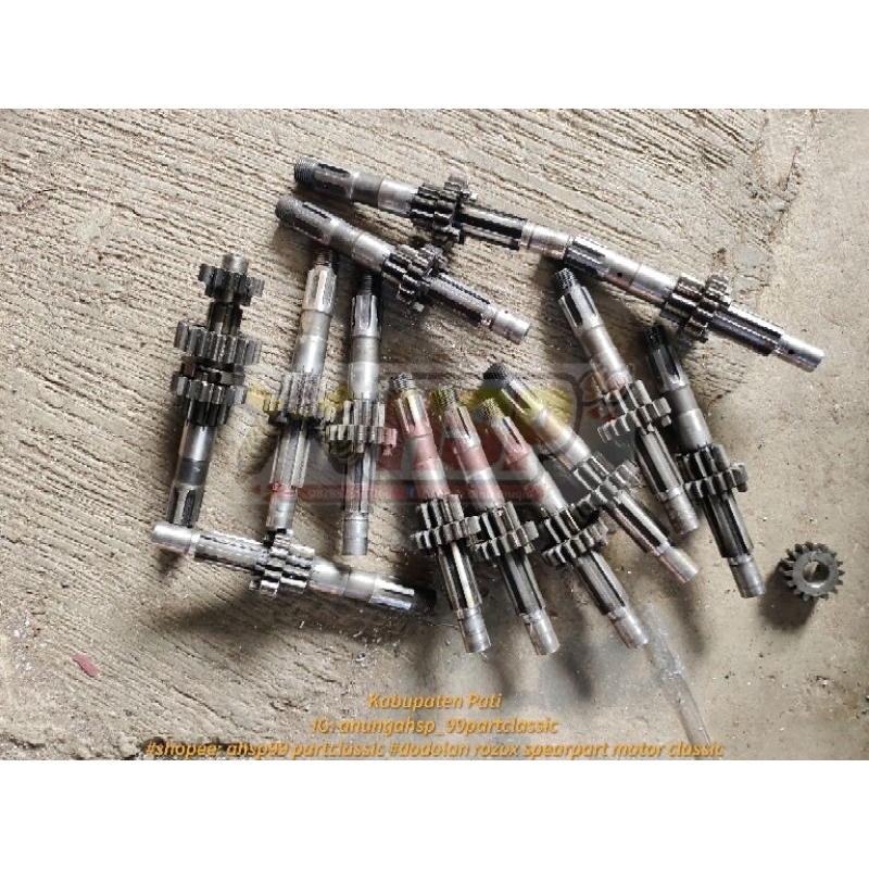as rasio 1 PNP rumah kopling grand smash buat tornado rc100 crystal Shogun old new