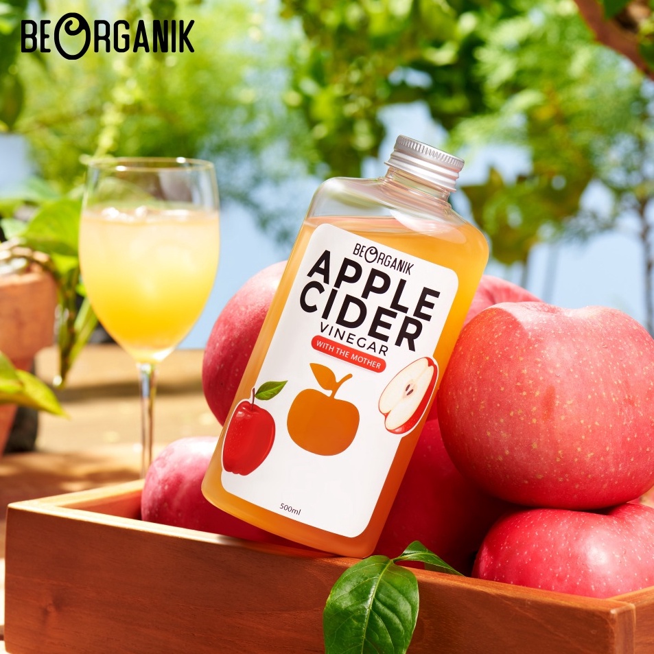 

Dapatkan disini Beorganik Apple Cider Vinegar Cuka Apel Organik With The Mother