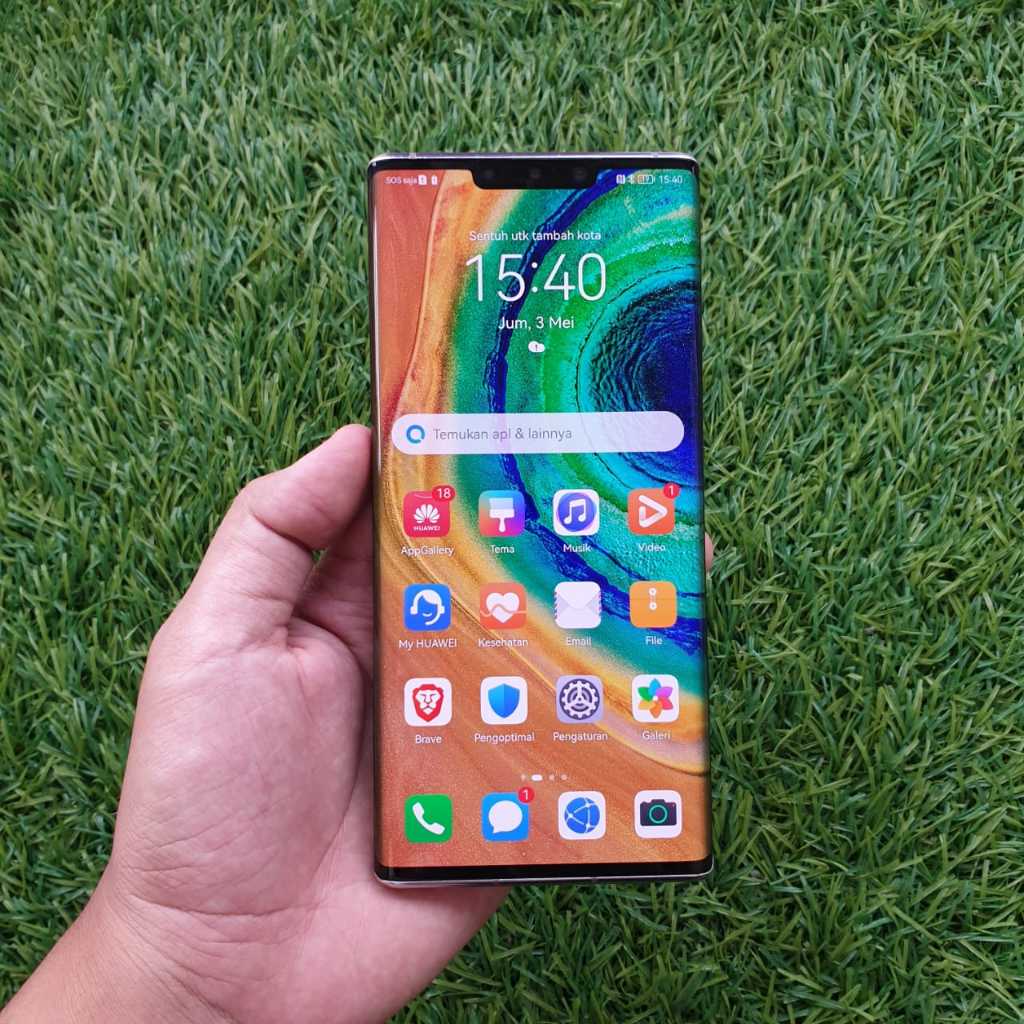 HANDPHONE HUAWEI MATE 30 PRO 8/256GB SECOND SEKEN BEKAS MURAH