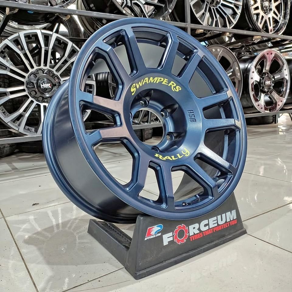Ready Stock HSR Ring 18 HSR SWAMPERS Hole 6X139.7 Cocok Untuk Pajero Fortuner Hilux Dc Dll