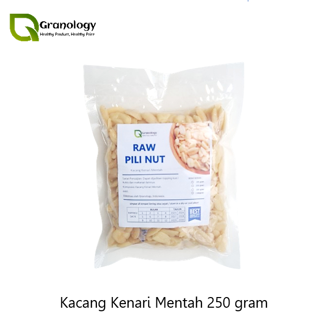 

(RAW) Kacang Kenari Mentah / Raw Pili Nut - 250 gram