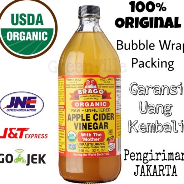 

Spesial disini Bragg Apple Cider Vinegar 946ml Cuka Apel Organik