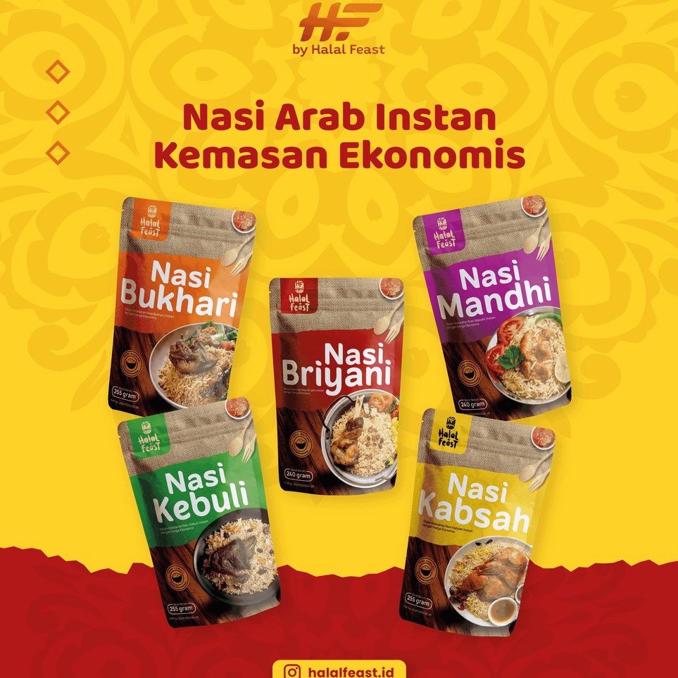 

Produk terbaru BERAS BASMATI 2 gr BUMBU INSTAN Paket Hemat NASI BRIYANI BUKHORI KABSAH KEBULI MANDHI