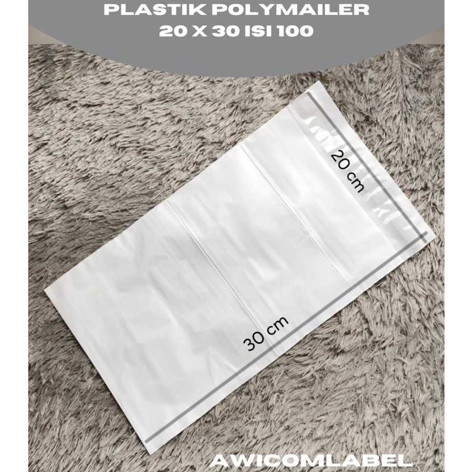 

Product Exclusive 2x3 POLYMAILER PUTIH Plastik Packing ukuran 2 x 3 cm isi 1