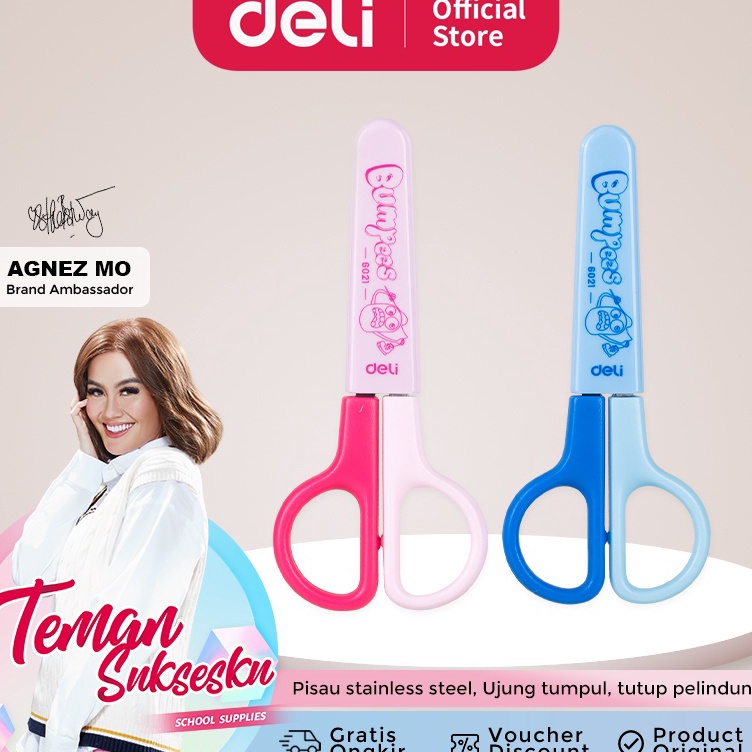 

Garansi Termurah Deli Gunting Sekolah ujung tumpul aman digunakan E621