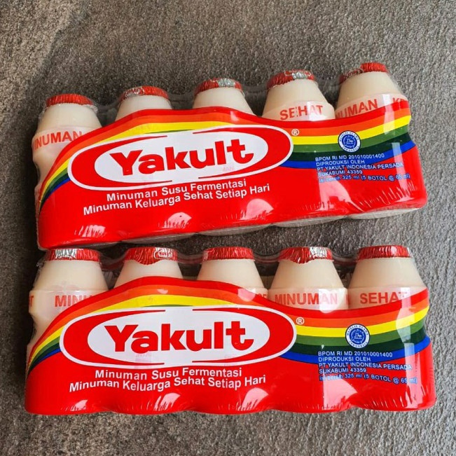 

Suplier1st YAKULT MINUMAN SUSU FERMENTASI pack isi 5pcs