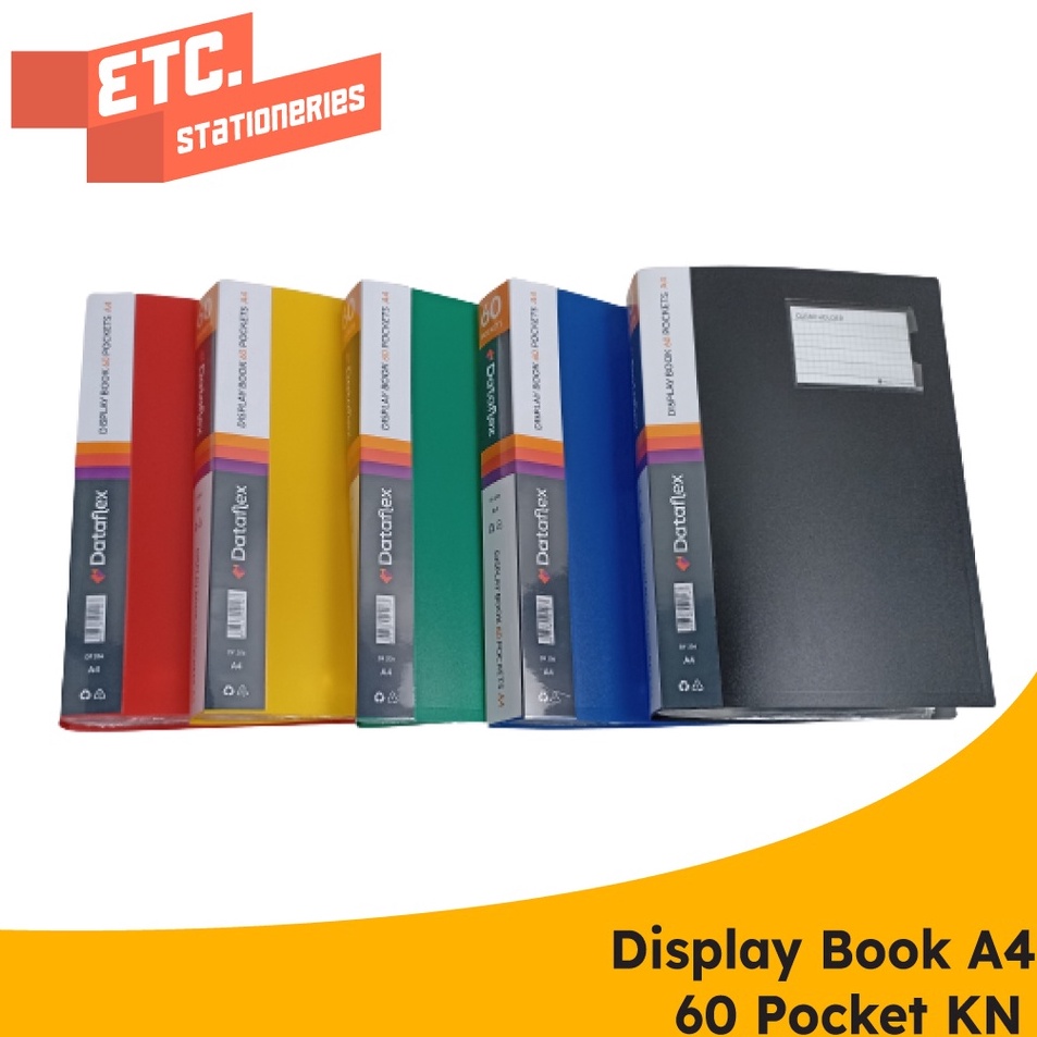 

First Hand Dataflex Display Book Clear Holder 6 Pocket A4 Kartu Nama Dataflex DF833