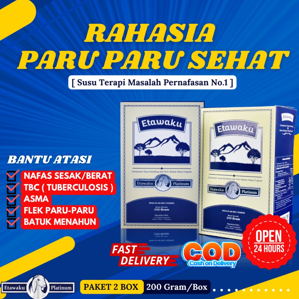 

Produk Oke PAKET 2 BOX ETAWAKU PLATINUM Susu Etawa Bubuk ORIGINAL Rendah Gula Dan Tinggi Kalsium