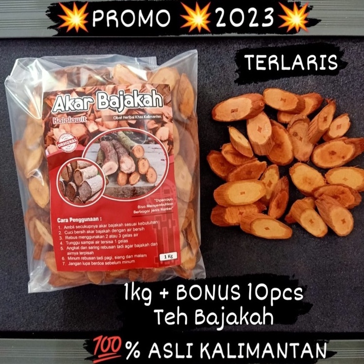 

Bestseller Akar Bajakah Kalalawit Merah Asli Kalimantan 1kg