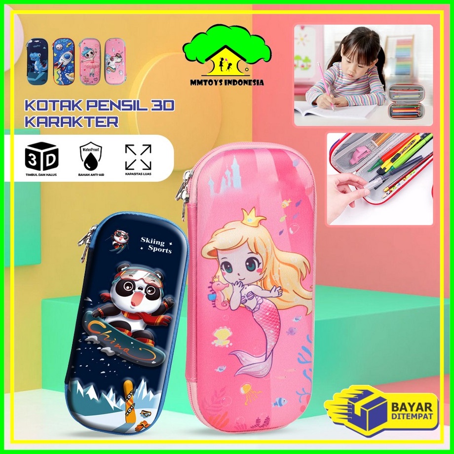 

Promo Ngetrend MIA39 Kotak Pensil 3D Karakter Timbul Tempat Pensil Anak Sekolah TK Tempat Penyimpanan Alat Tulis Anti Air Import