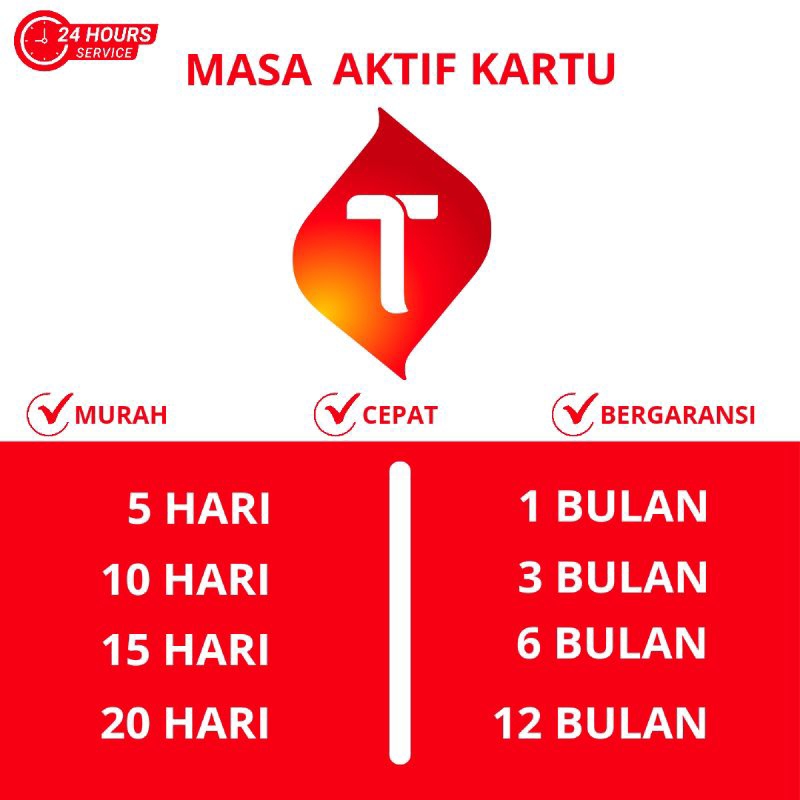 PERPANJANG MASA AKTIF KARTU TELKOMSEL | HARIAN |