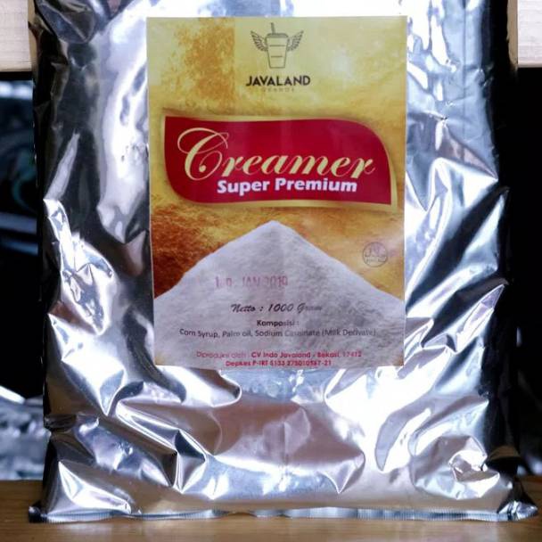 

Yuk di order Javaland Bubuk Creamer Krimer 1Kg Super Premium Non Dairy Creamy Caf