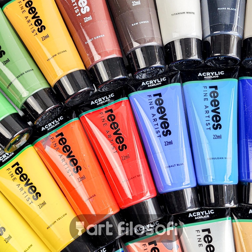 

Fast Sale Cat Akrilik Reeves 22ml Reeves Acrylic Paint