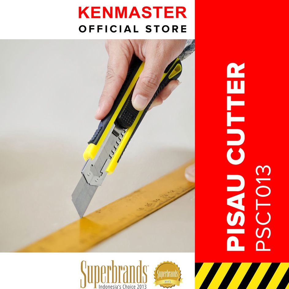 

Top Seller Kenmaster Pisau Cutter Grip PSCT13