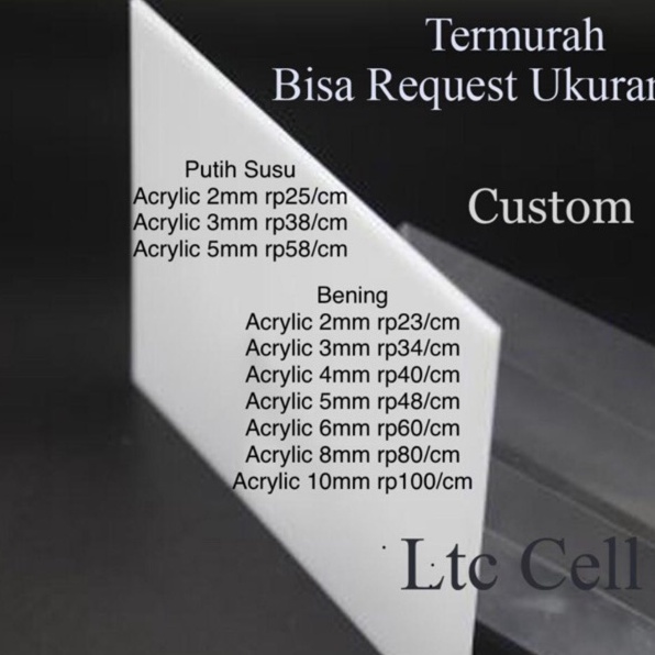 

Penjualan Kejutan Acrylic susu 2mm A4 size 21x3Cm Akrilik Putih Susu Potong Laser