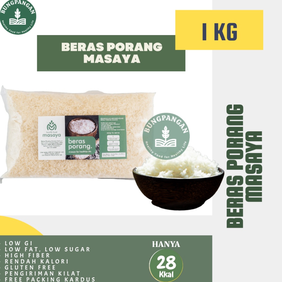 

Dapatkan disini READY STOCK MASAYA BERAS PORANG 1 KG shirataki konjac diet sehat