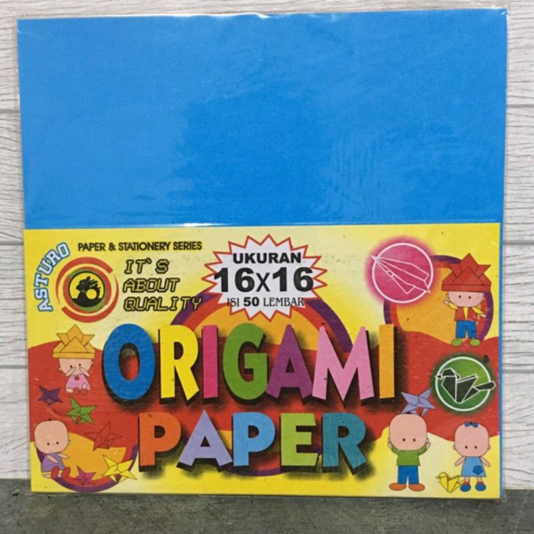 

Kejutan Istimewa Kertas Origami Asturo 16x16 1pad5lbr