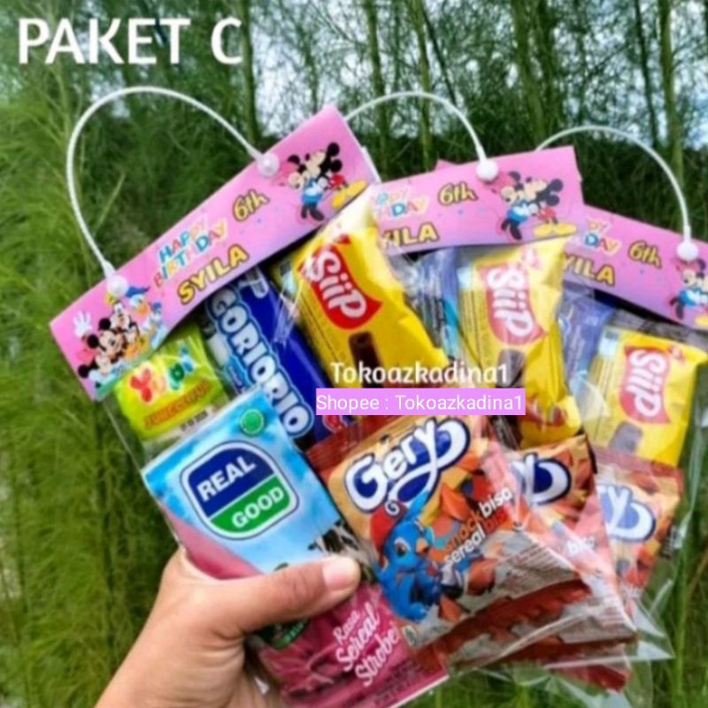 

SNACK ULANG TAHUN ANAK MURAH/BINGKISAN TASYAKURAN/TEDHAK SITEN