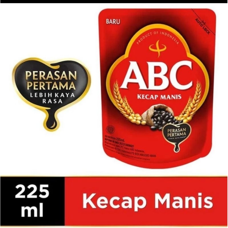 

ABC KECAP MANIS REFFIL 225ML