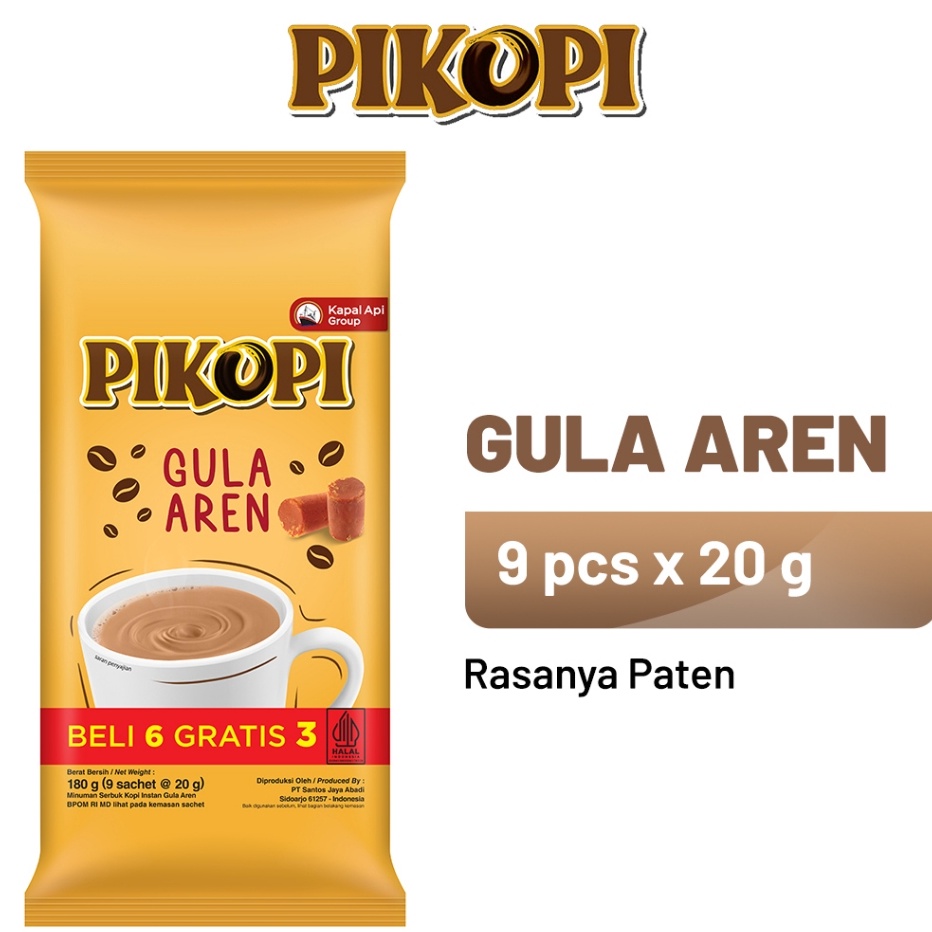 

99 BRANDS FESTIVAL Pikopi Gula Aren 1 Bag 9 x 2 Gr