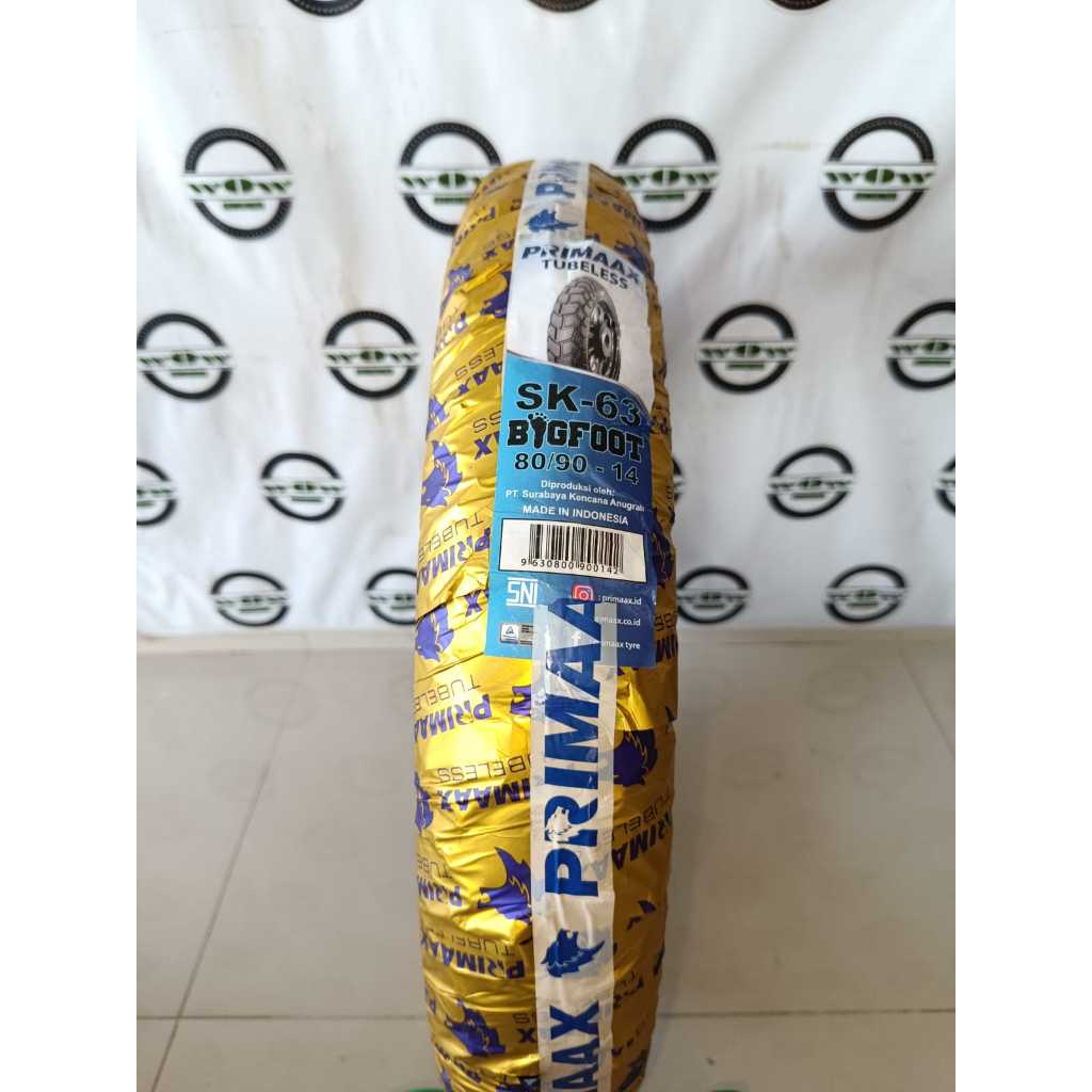 BAN PRIMAAX SK63 80/90-14  (ORIGINAL 100%)
