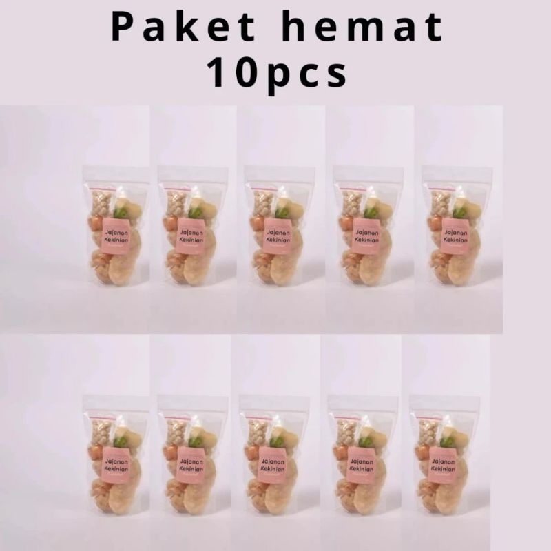 

Paket 10 boci /Cuankie Lidah patah patah tambahan toping boci