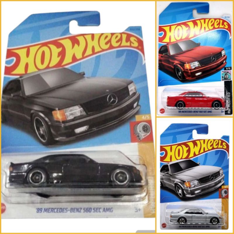 Hotwheels 89 Mercedes-Benz 560 SEL Amg