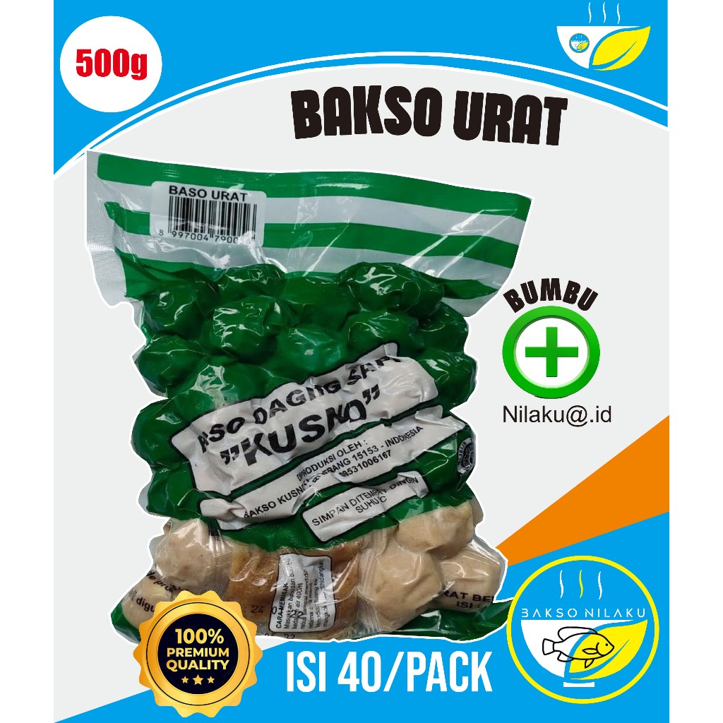 

BAKSO KUSNO BASO SAPI URAT ISI 40