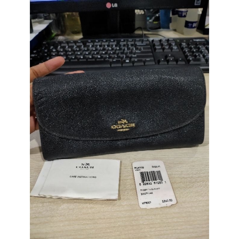 preloved wallet dompet wanita coach