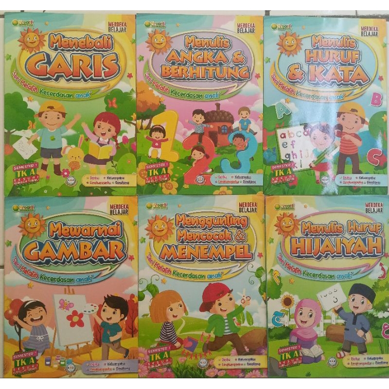 BUKU PAKET  UNTUK TK DAN PAUD