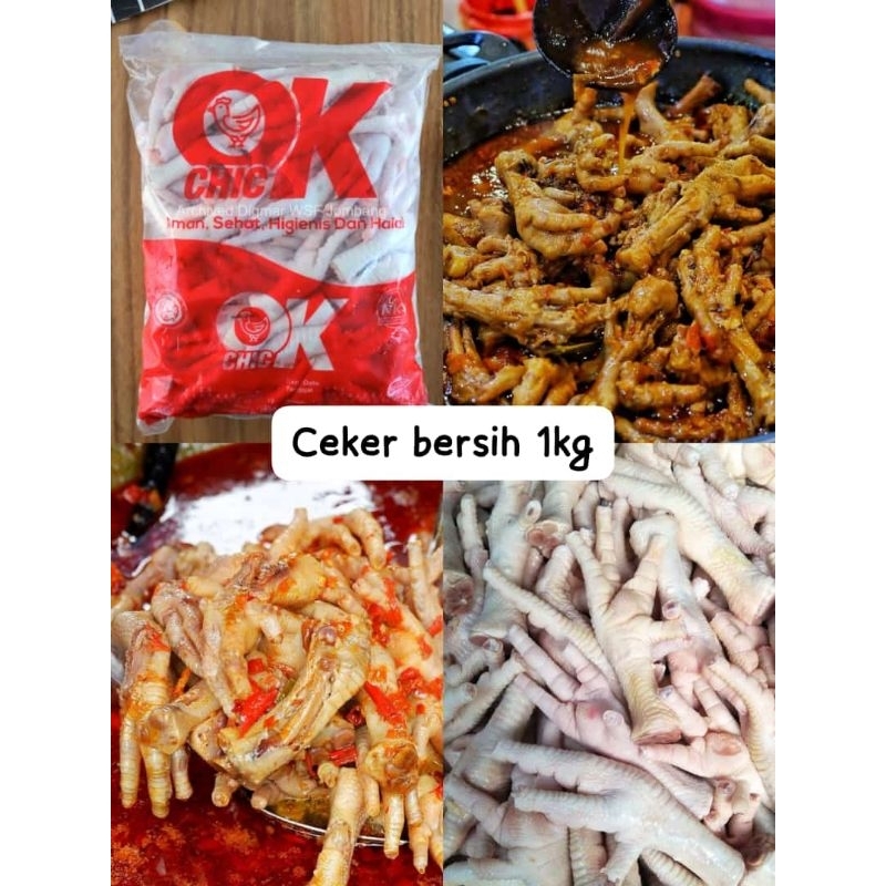 

Ceker Bersih Siap Masak Beku 500 gr