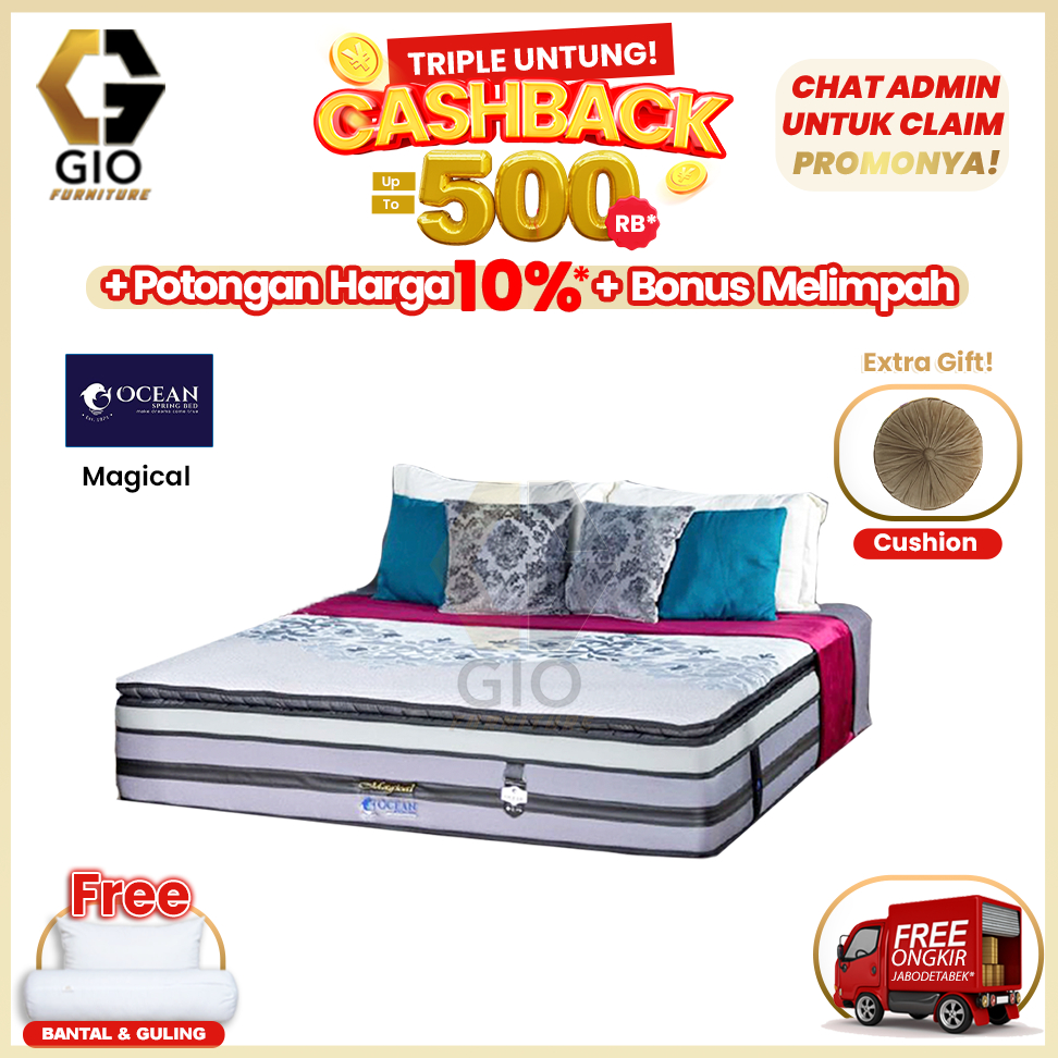 Kasur Ocean Magical / Ocean Springbed Magical (Hanya Kasur)