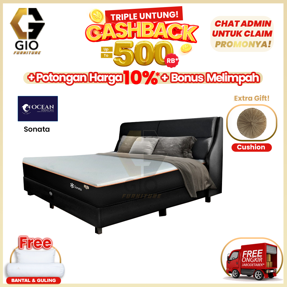 Kasur/Springbed Ocean Sonata (Fullset)