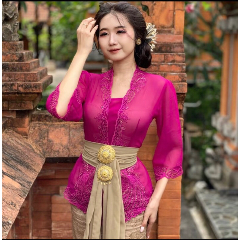 WKB || Kebaya bordir merak || kebaya bordir lonceng || kebaya jadi terbaru || Kebaya Bali Modern || 