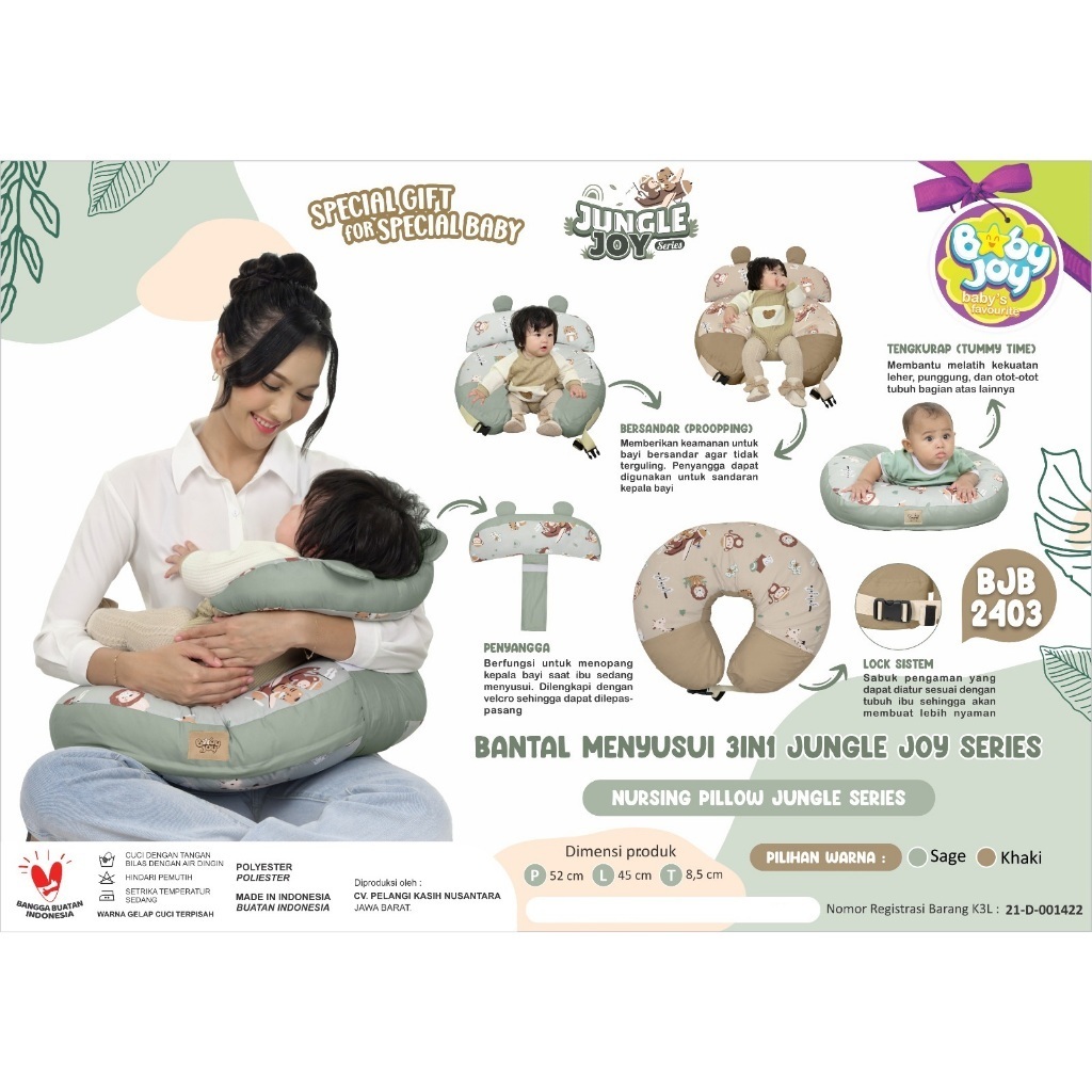 [TA] Baby Joy Bantal Menyusui / Bantal Ibu Menyusui / Bantal Busui