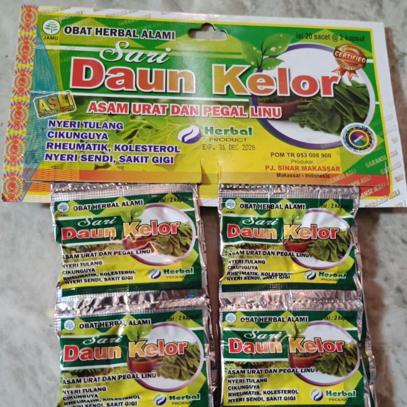 

SARI DAUN KELOR ORIGINAL (PER SACHET)