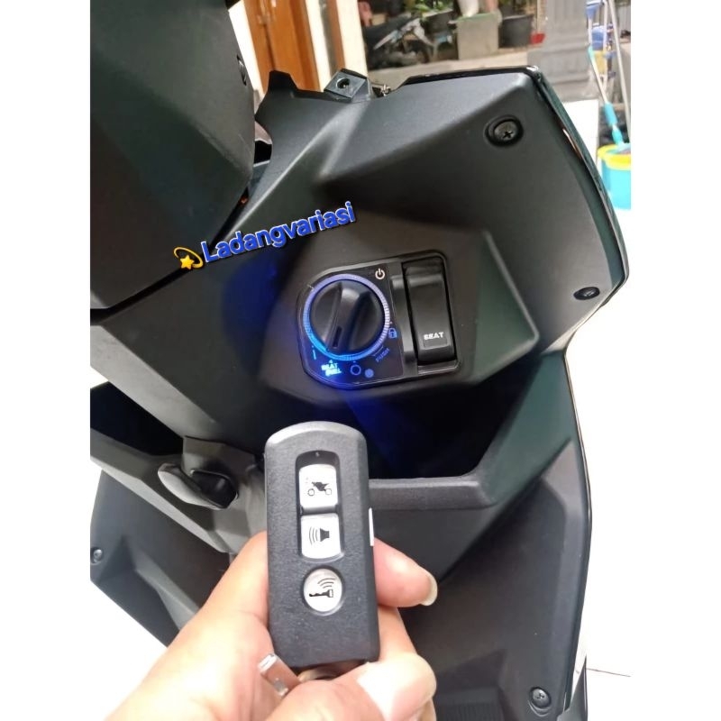 KUNCI KONTAK KEYLESS SMARTKEY HONDA BEAT DELUXE NINE LUMINOSLED PNP FITUR BARCODE