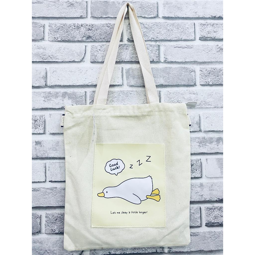 Tote Bag/Tote Bag Karakter Bebek/Tas Laptop Lucu
