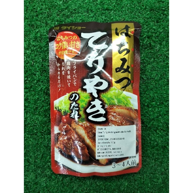 

NON HALAL Daisho Teriyaki Sauce Saus Teriyaki Madu 10% Kemasan Pouch 100gr Impor Japan