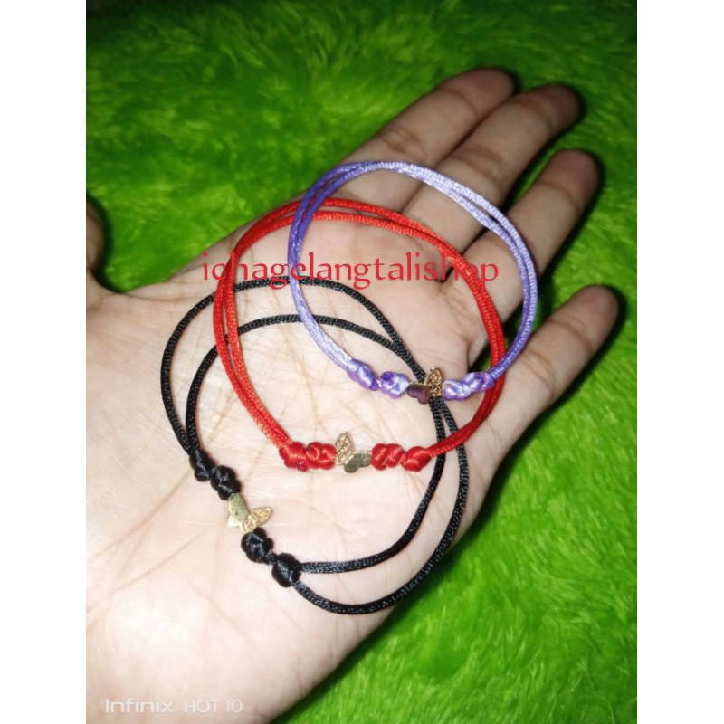 gelang serut simple kupu' 0, 2 grm Semar Nusantara