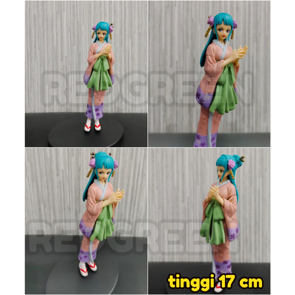mainan anak action figure one piece - kozuki hiyori (no box) koleksi figure