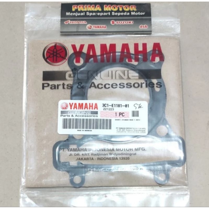 PAKING CYLINDER HEAD VIXION OLD 3C1 ORI YAMAHA YGP