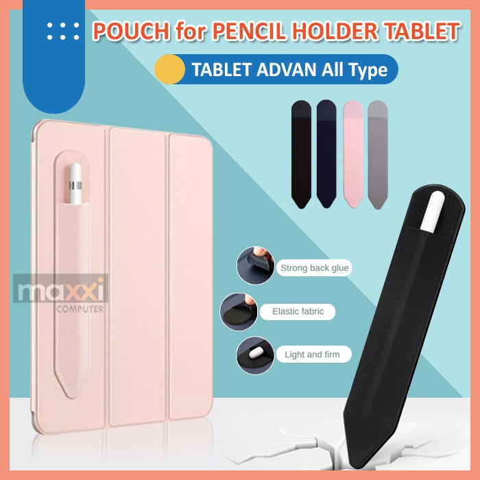 Advan Tab Sketsa 1 2 3 VX Neo Lite Tablet 10 10.1 10.4 Inch Pouch Leather Case untuk Pencil Casing C