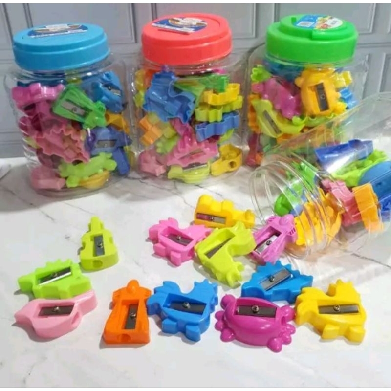 

Rautan Pensil Murah / Serutan pensil bermotif warna warni