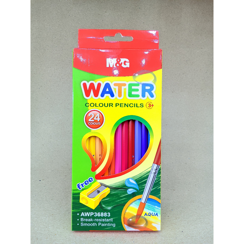 

WATERCOLOR PENCIL AWP36883 24 COLOR M&G