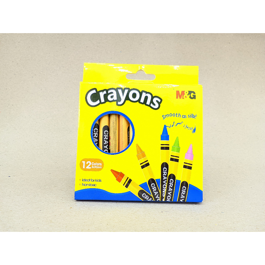 

CRAYONS 12 COLORS AGMX4225 M&G