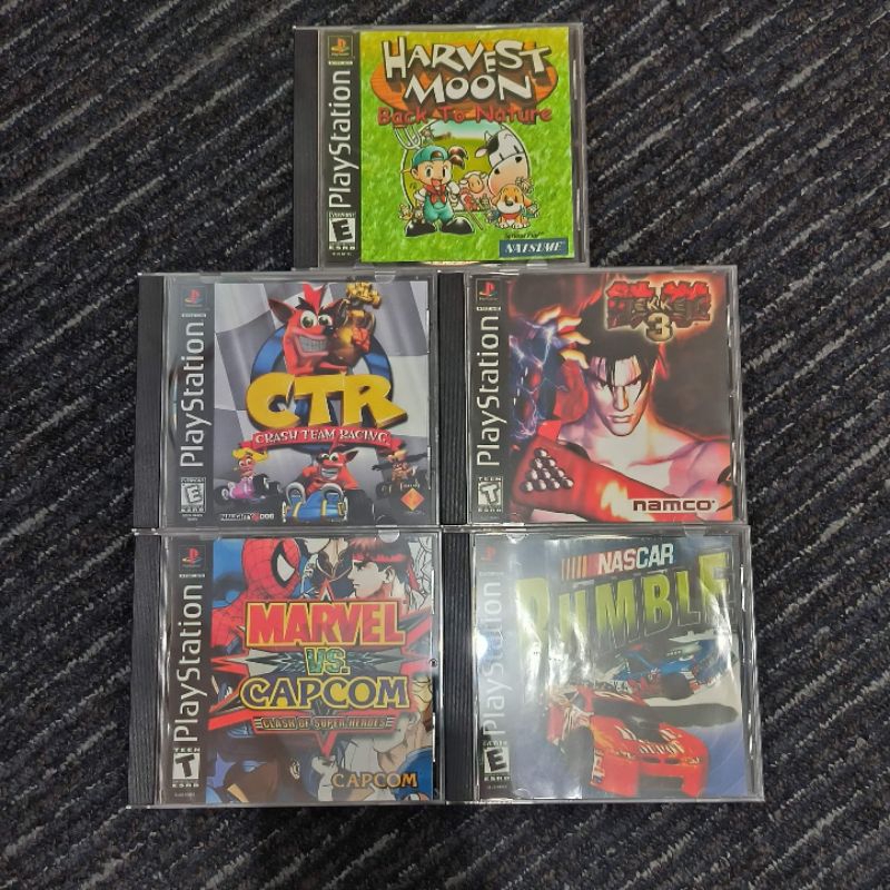 Kaset ps1 koleksi + cover mika